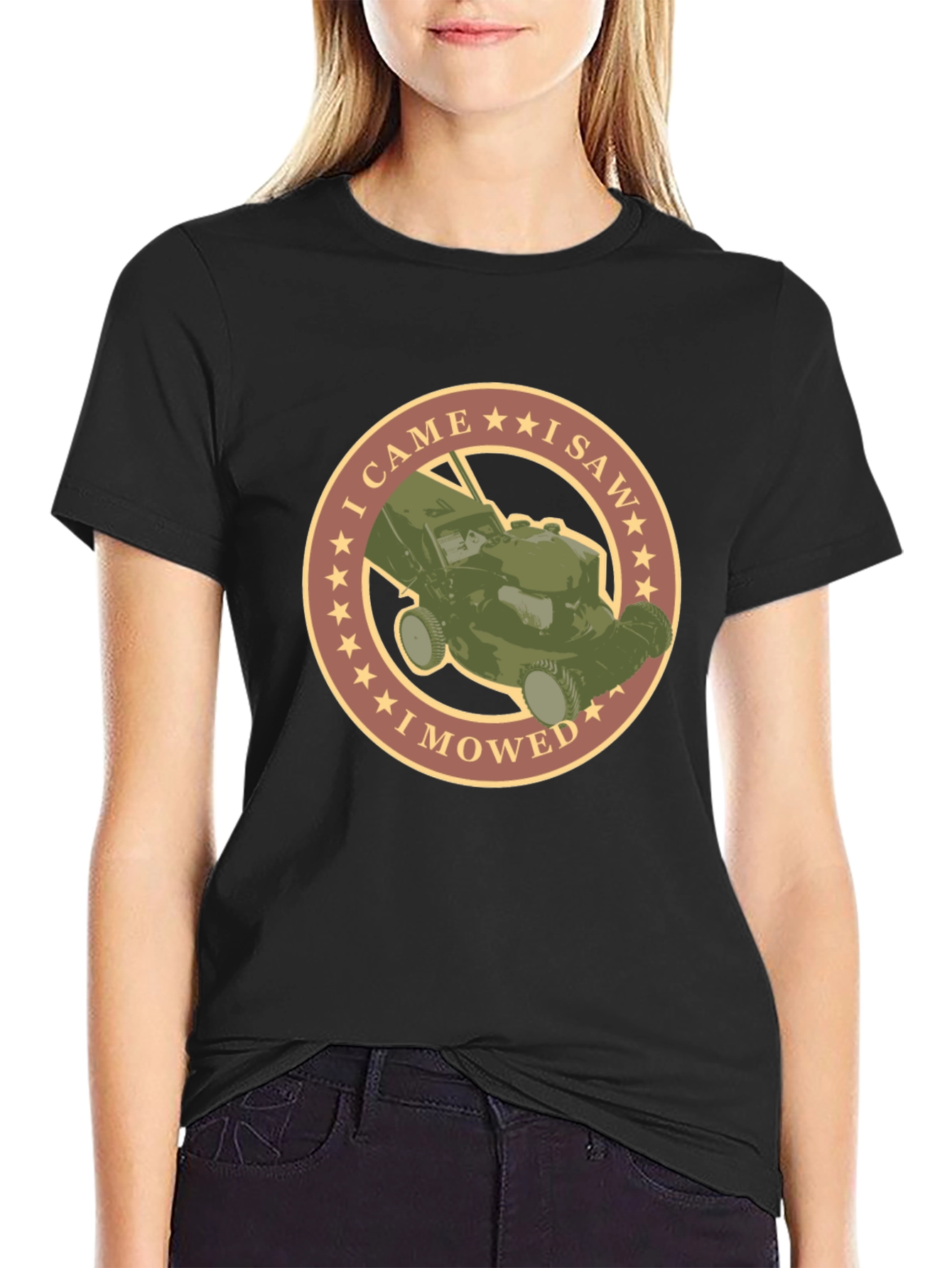 I Came I Saw I Mowed T-Shirt