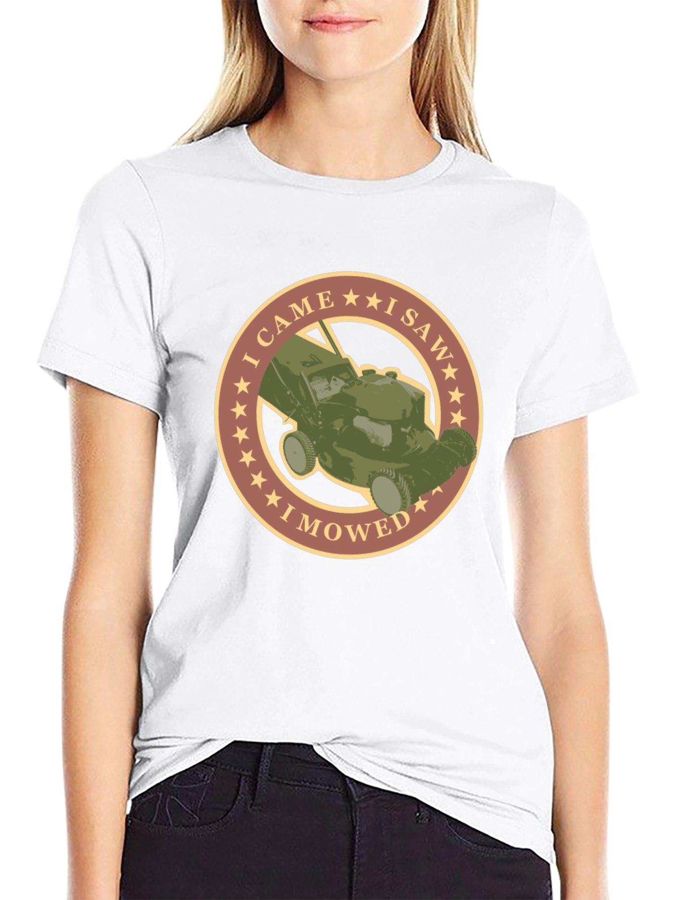 I Came I Saw I Mowed T-Shirt