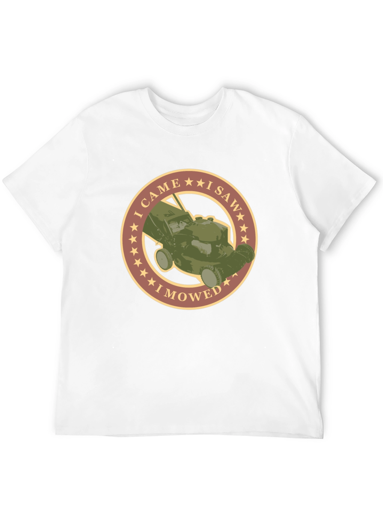 I Came I Saw I Mowed T-Shirt