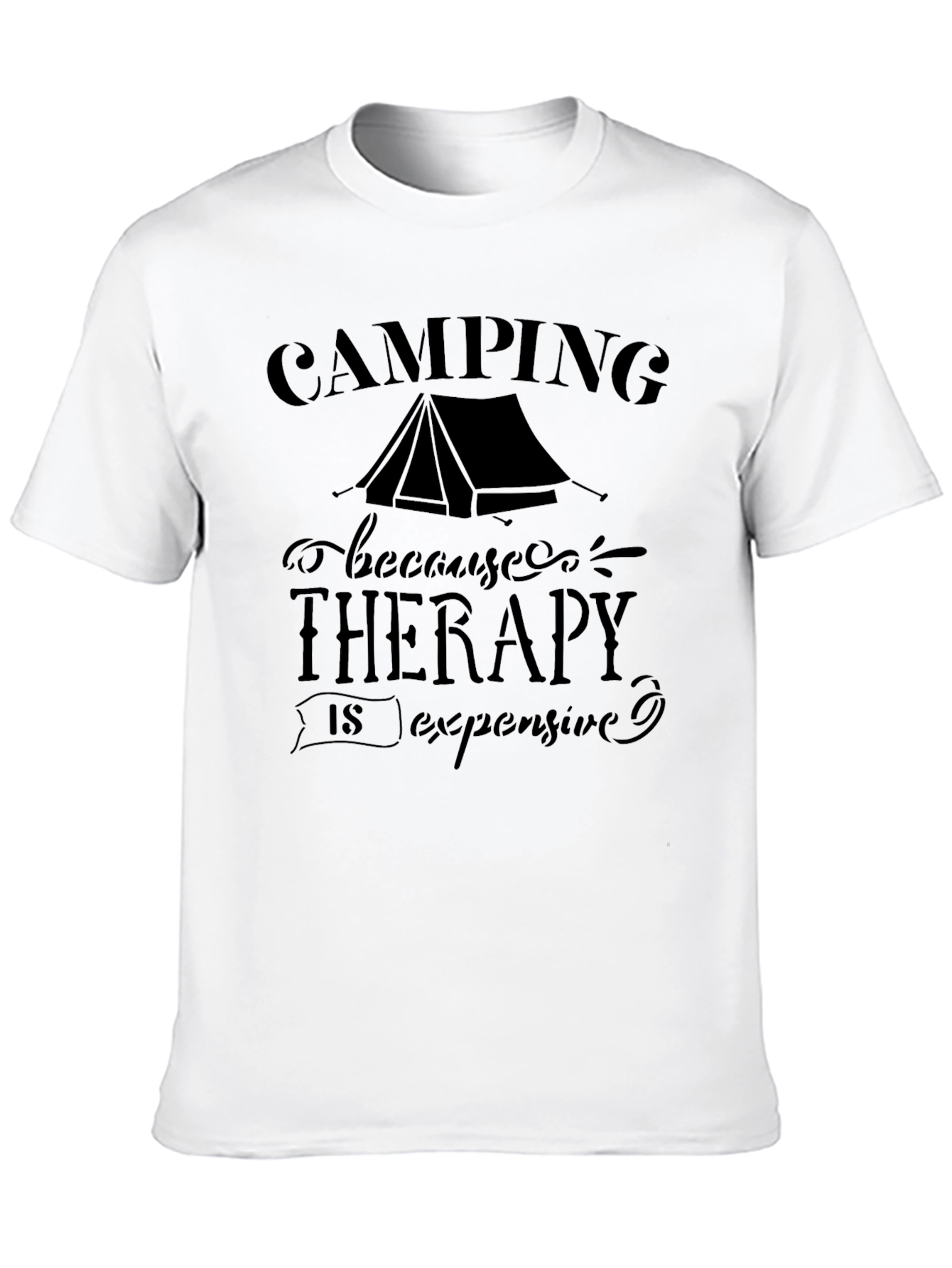 Camping Therapy Graphic Tee