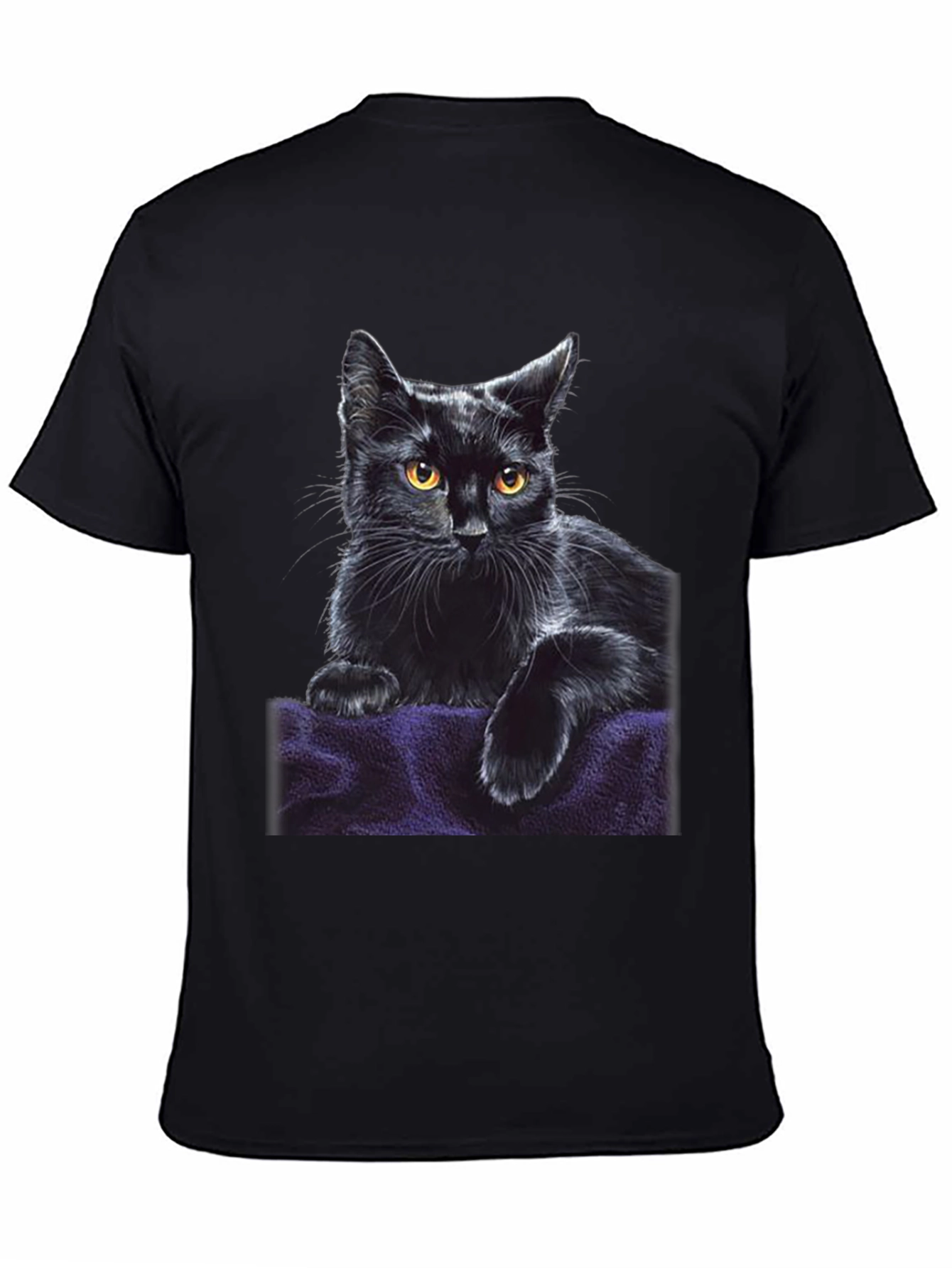 Black Cat Graphic Tee - Unisex Soft Cotton T-Shirt
