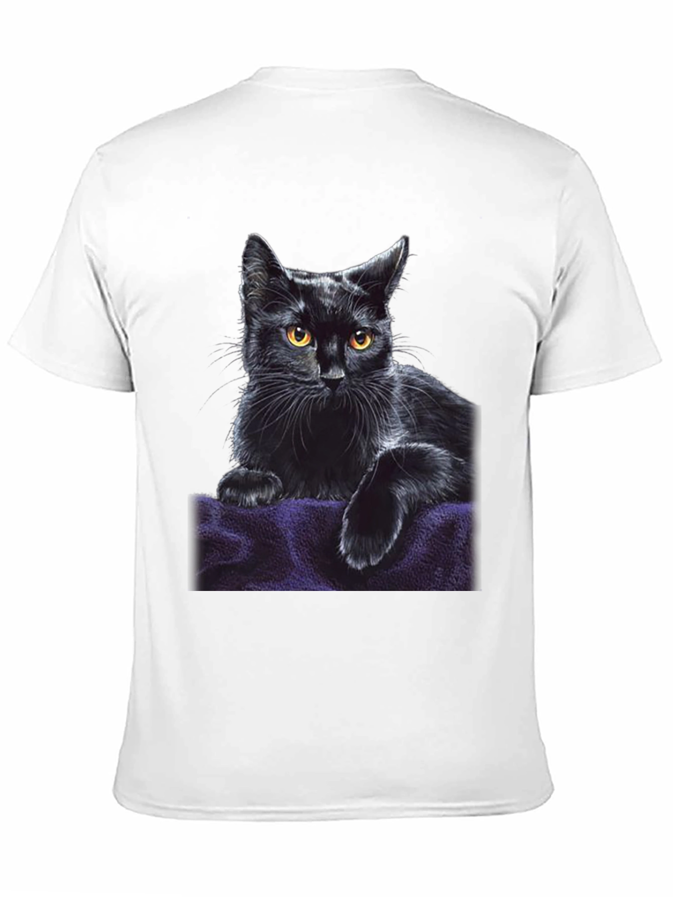 Black Cat Graphic Tee - Unisex Soft Cotton T-Shirt