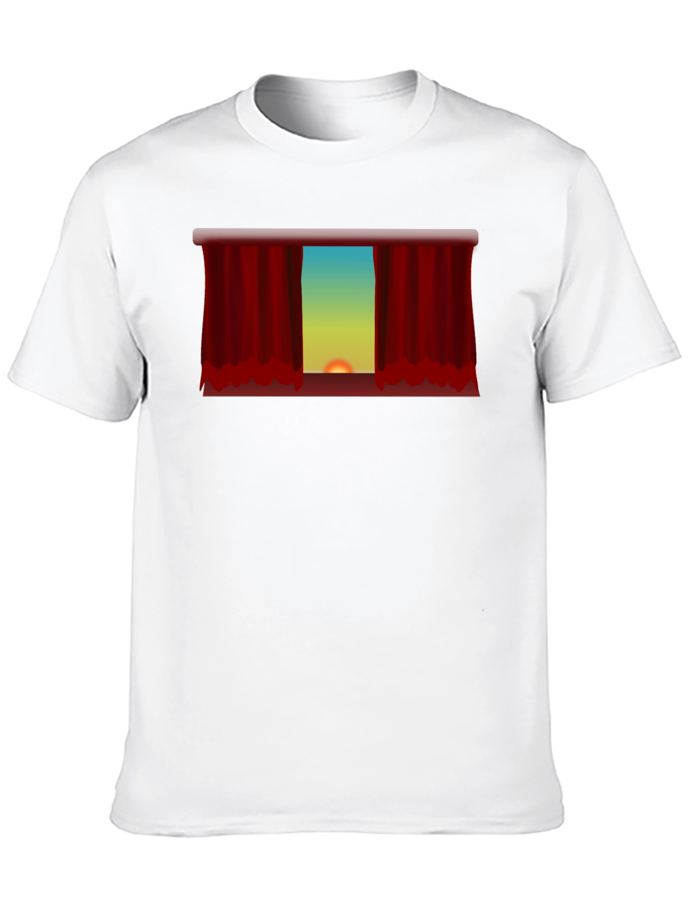 Sunset Theater Curtain Graphic Tee - Unisex