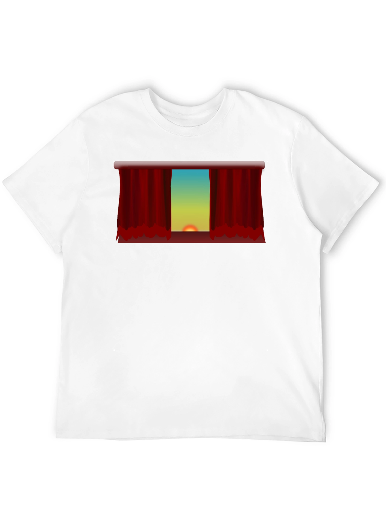 Sunset Theater Curtain Graphic Tee - Unisex