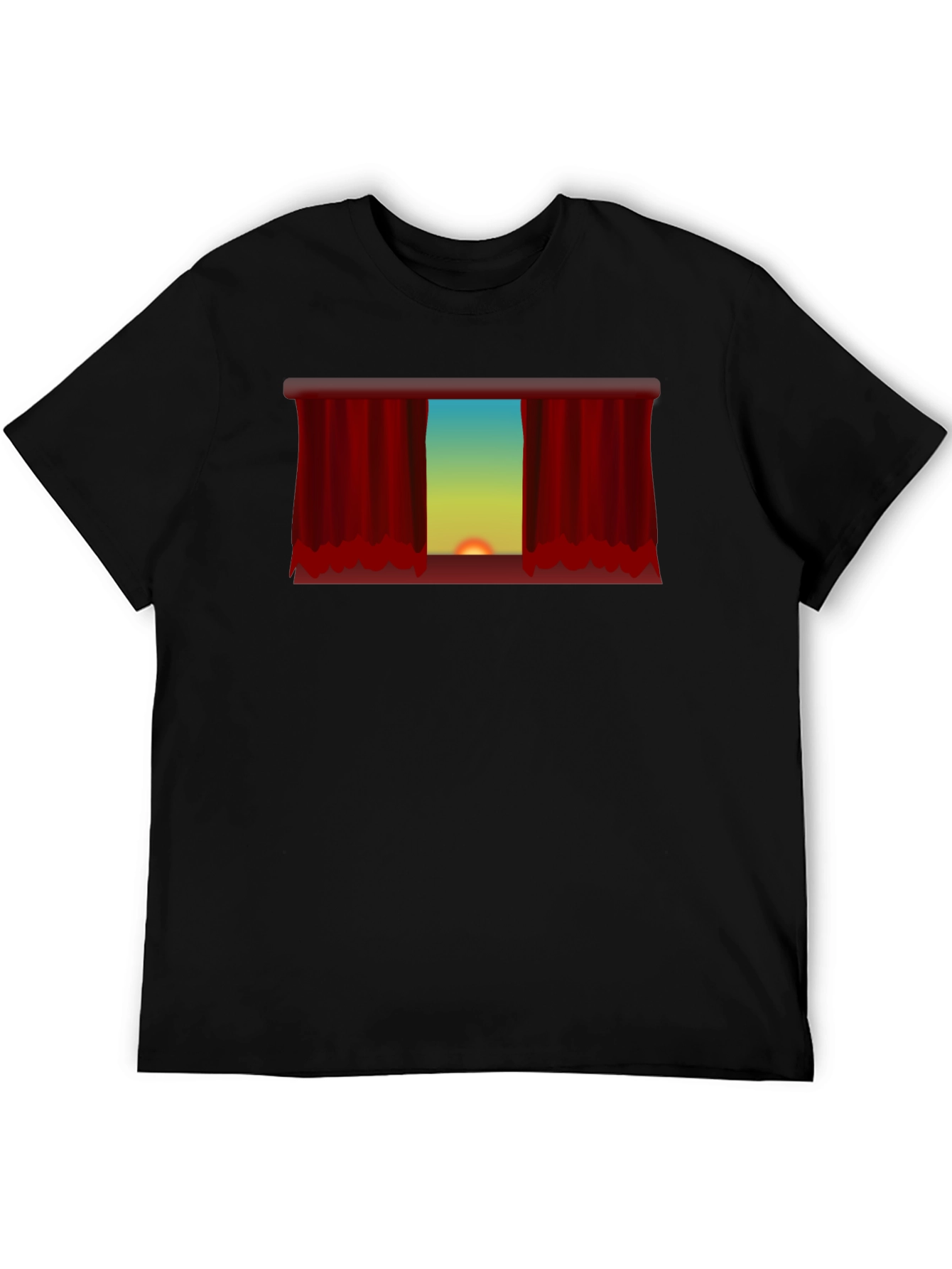 Sunset Theater Curtain Graphic Tee - Unisex