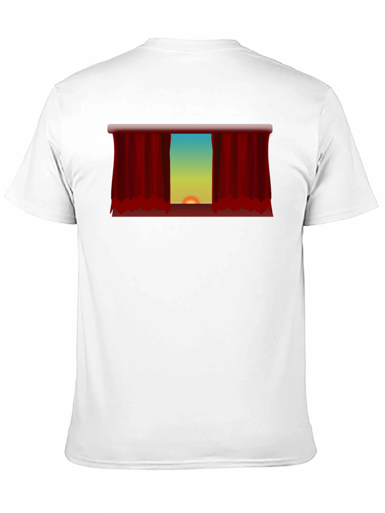 Sunset Theater Curtain Graphic Tee - Unisex