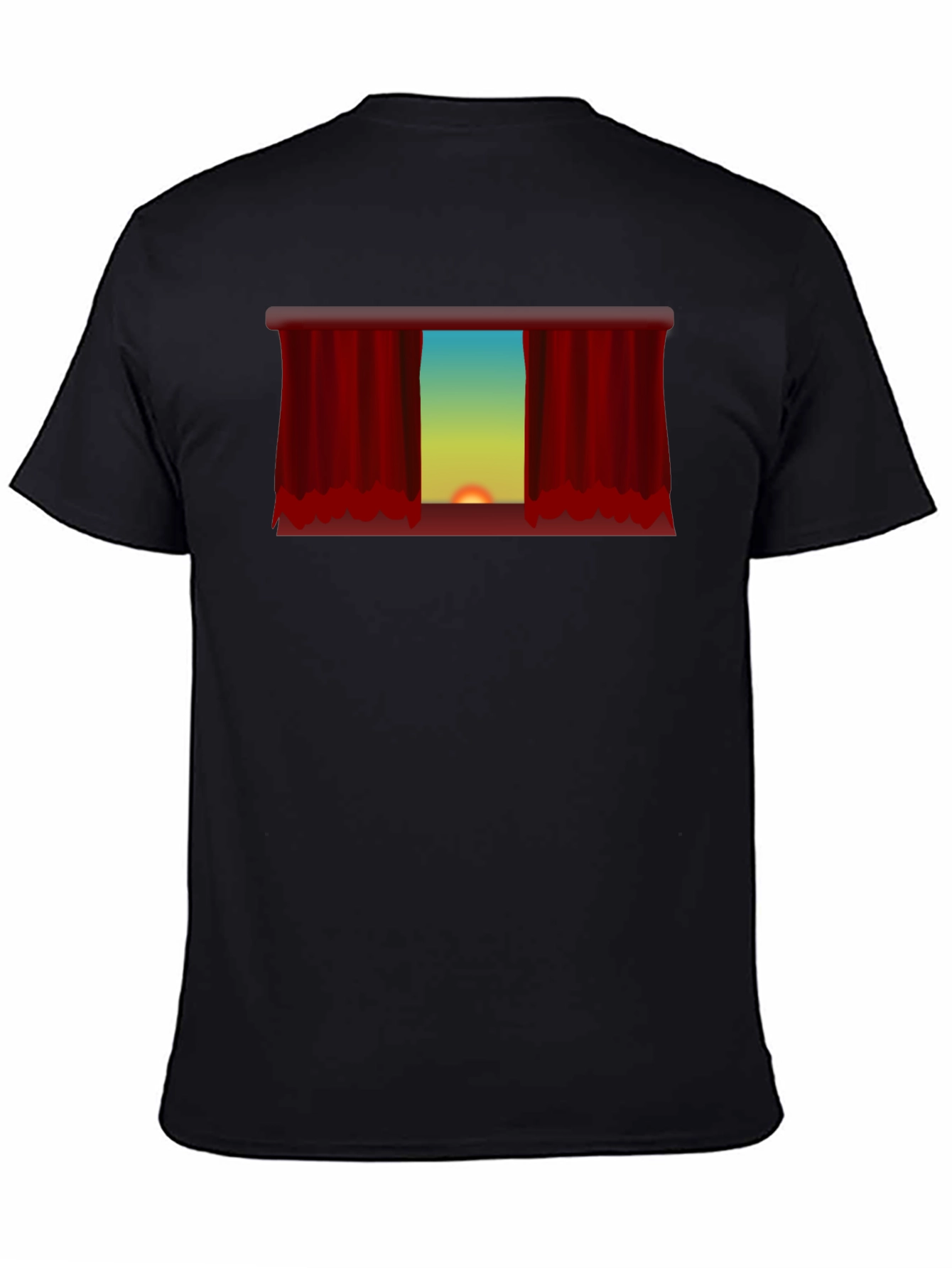 Sunset Theater Curtain Graphic Tee - Unisex