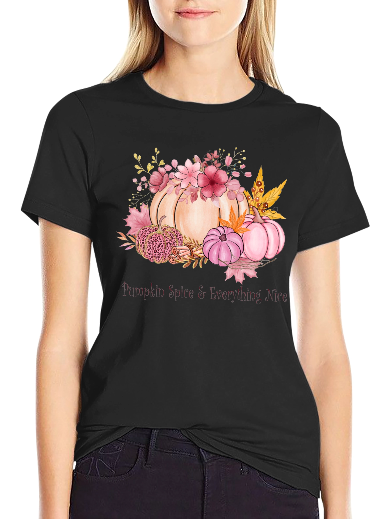 Pumpkin Spice Everything Nice Graphic Tee