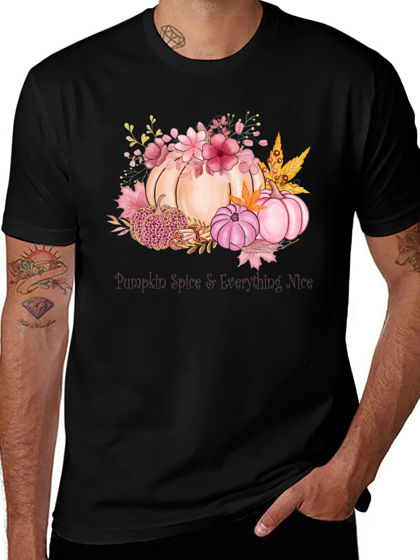 Pumpkin Spice Everything Nice Graphic Tee