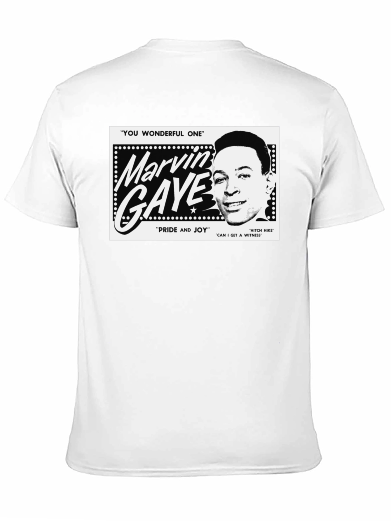Marvin Gaye Graphic T-Shirt - Soulful Style