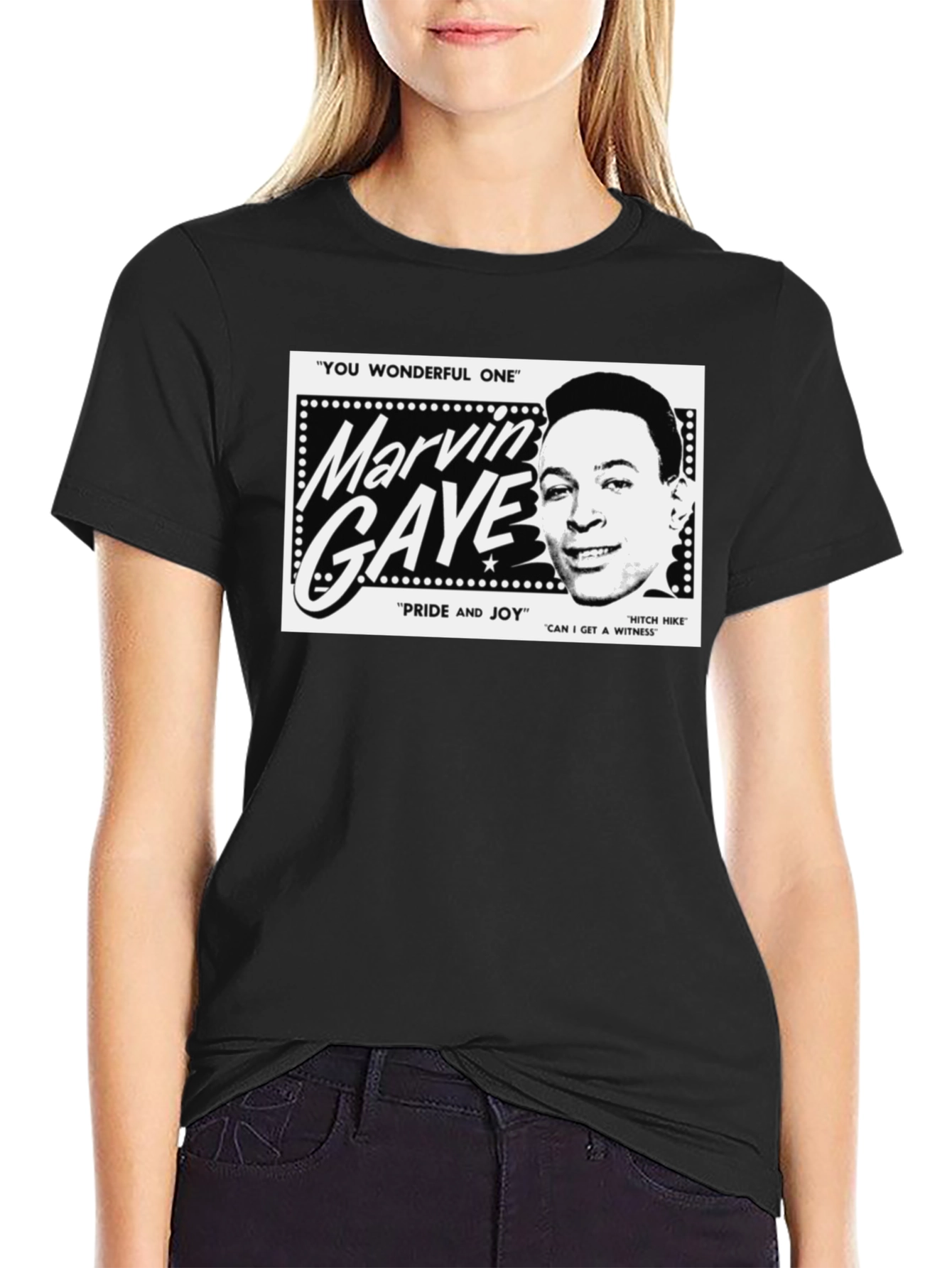 Marvin Gaye Graphic T-Shirt - Soulful Style