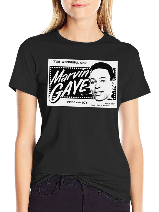 Marvin Gaye Graphic T-Shirt - Soulful Style