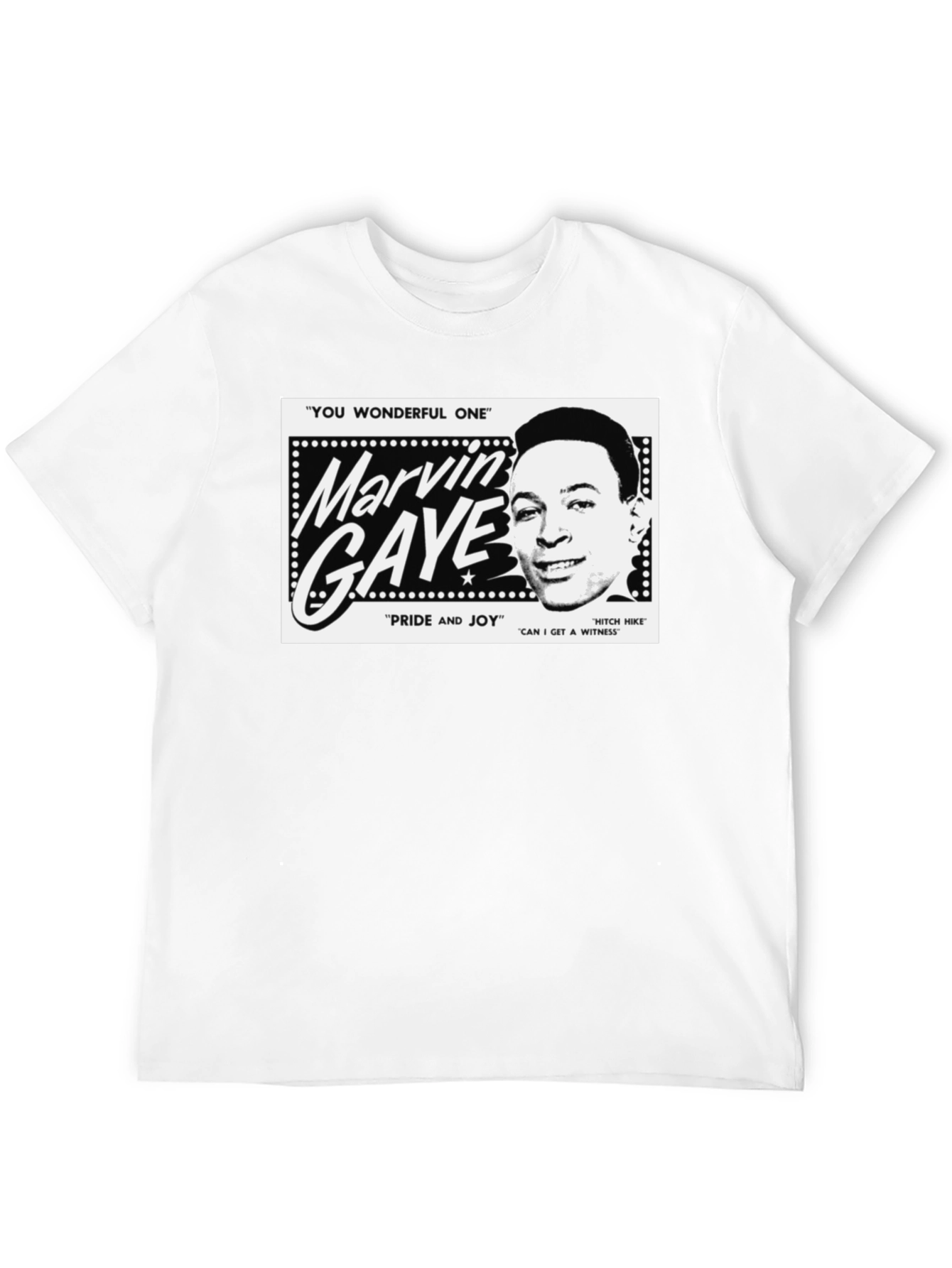 Marvin Gaye Graphic T-Shirt - Soulful Style