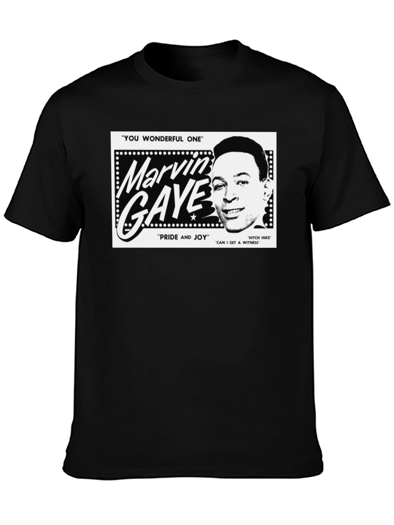 Marvin Gaye Graphic T-Shirt - Soulful Style