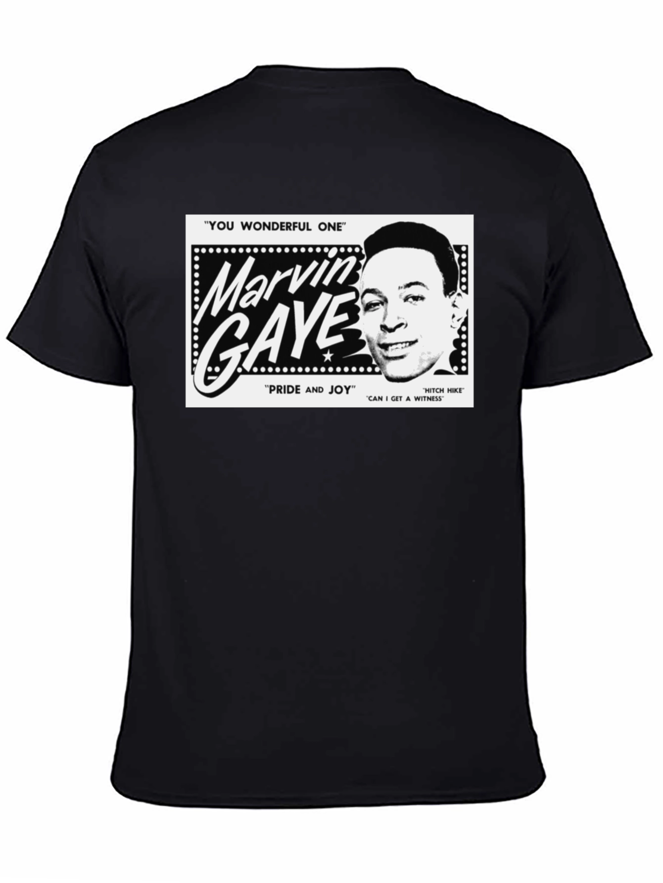 Marvin Gaye Graphic T-Shirt - Soulful Style