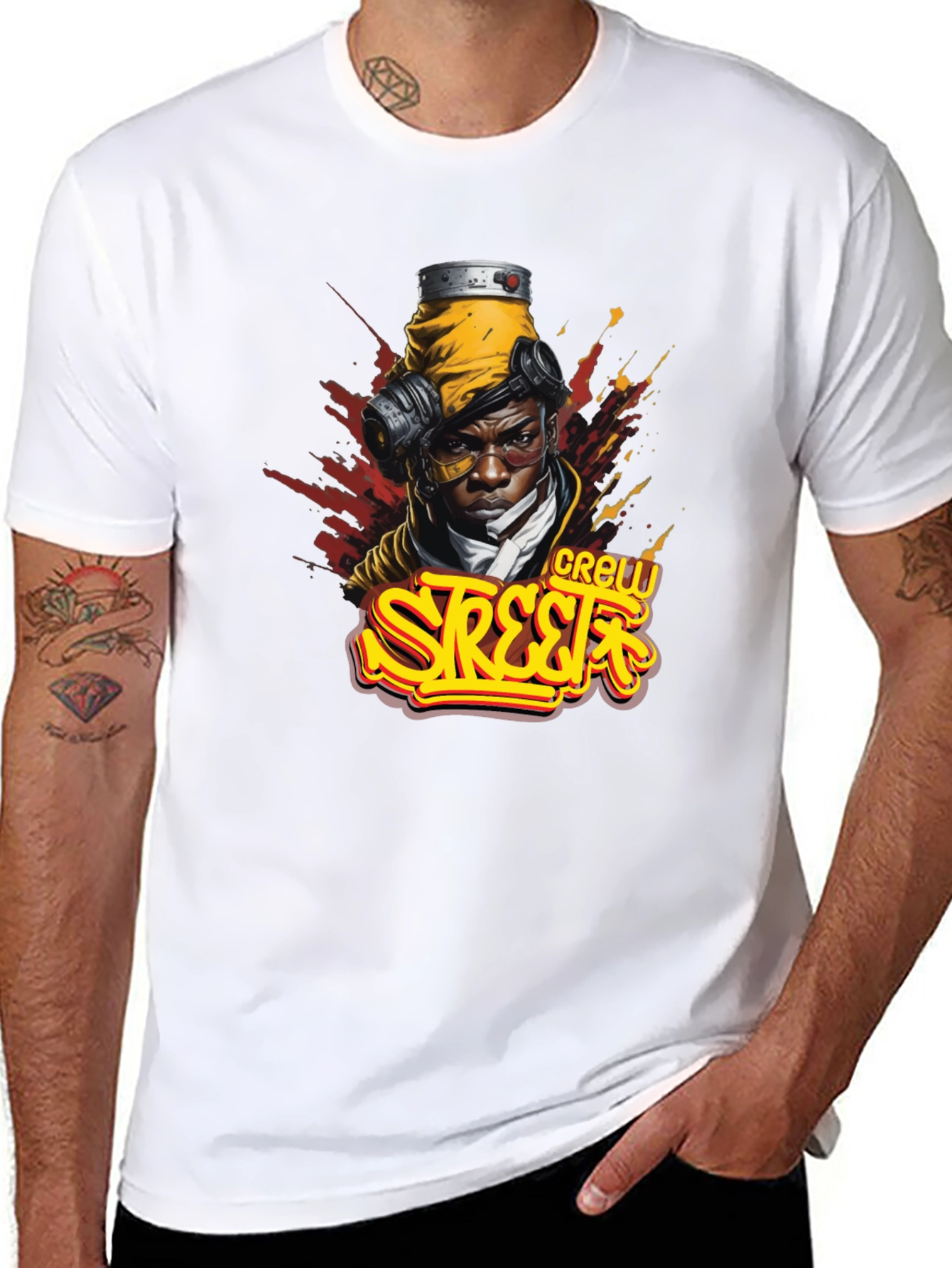 Street Crew Graphic T-Shirt - Urban Style
