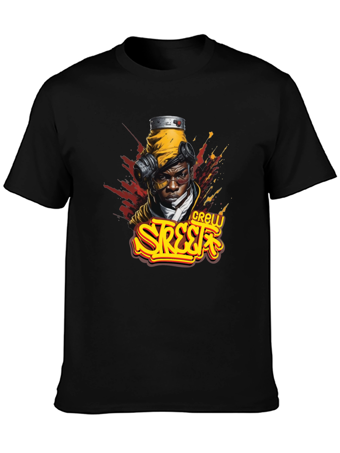 Street Crew Graphic T-Shirt - Urban Style