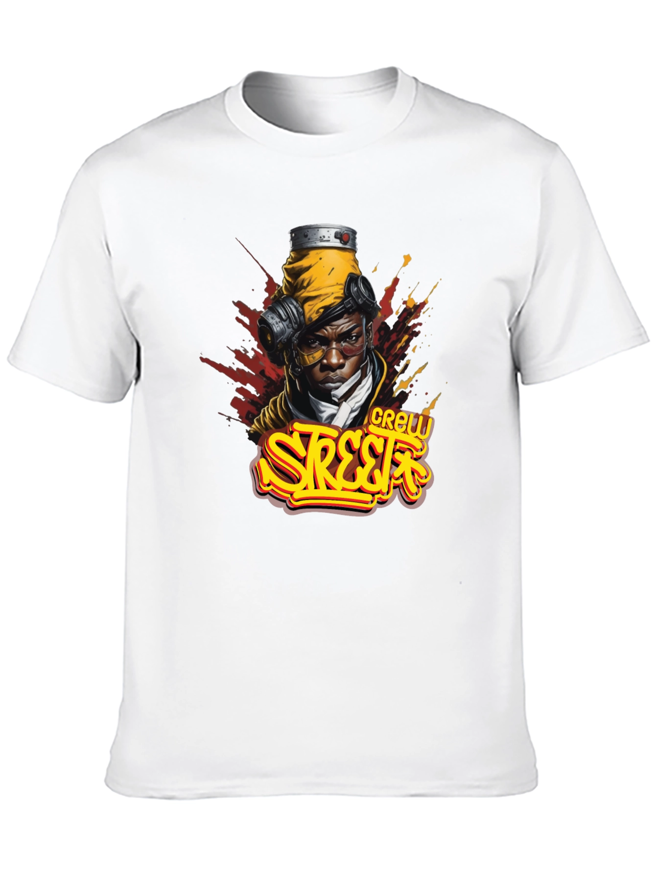 Street Crew Graphic T-Shirt - Urban Style