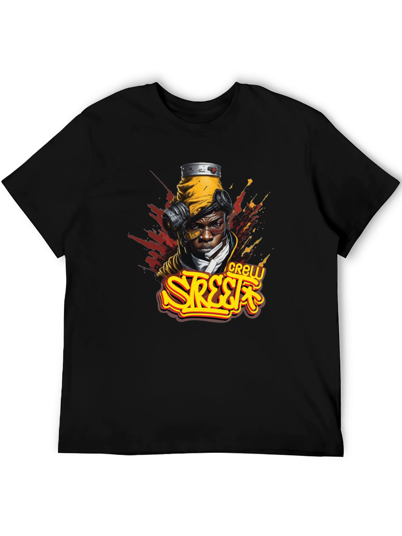 Street Crew Graphic T-Shirt - Urban Style