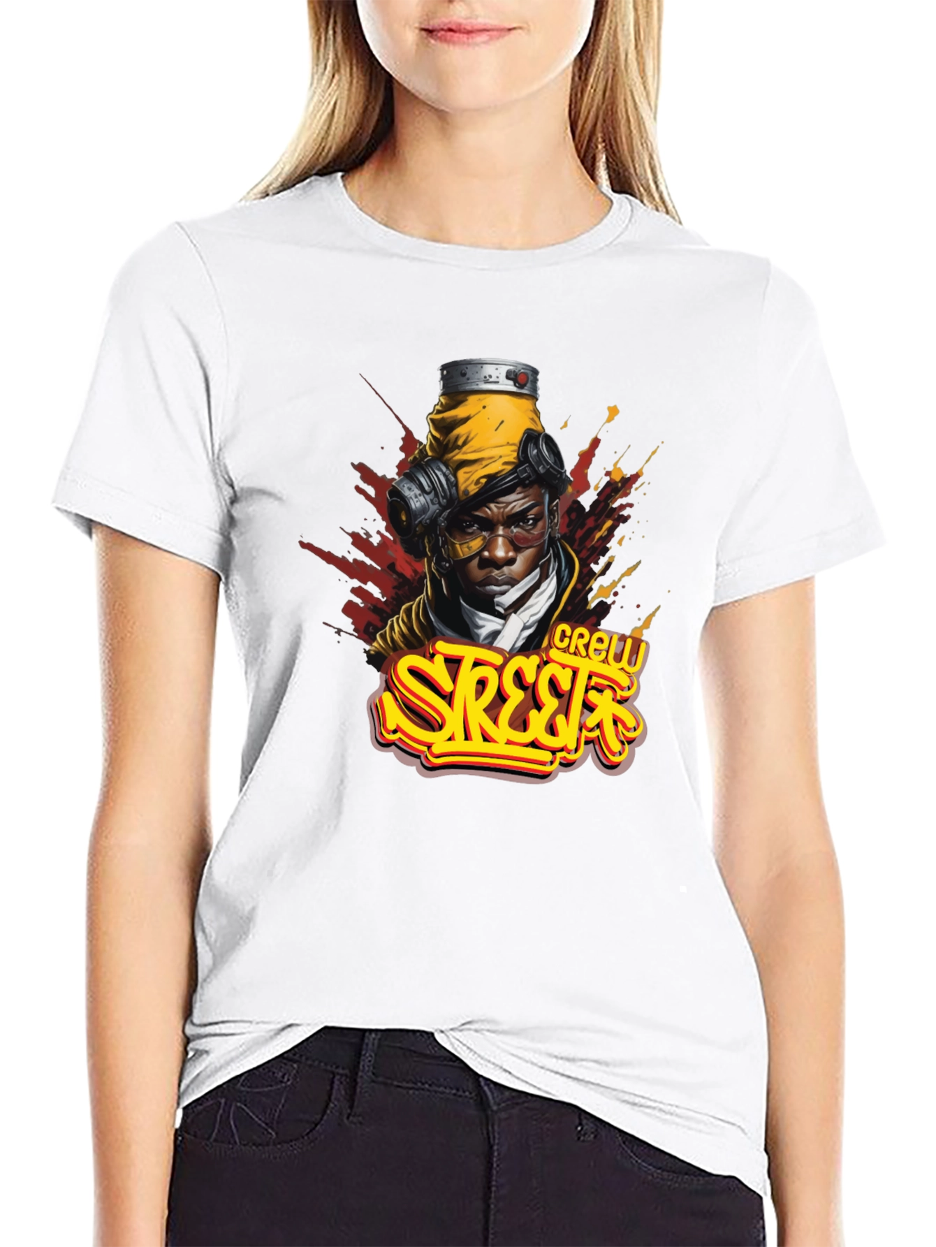 Street Crew Graphic T-Shirt - Urban Style
