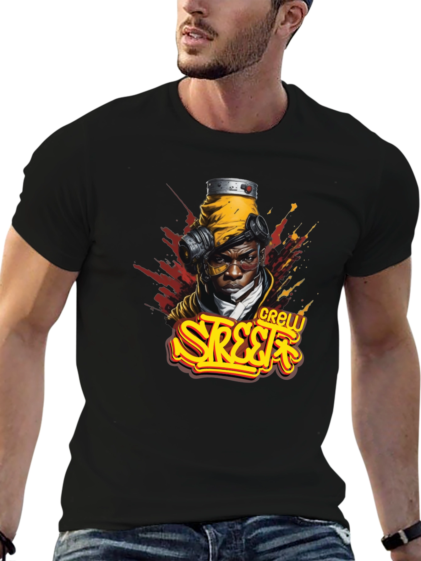 Street Crew Graphic T-Shirt - Urban Style