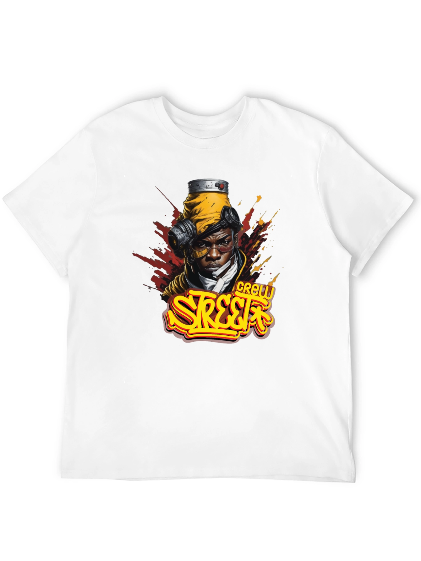 Street Crew Graphic T-Shirt - Urban Style