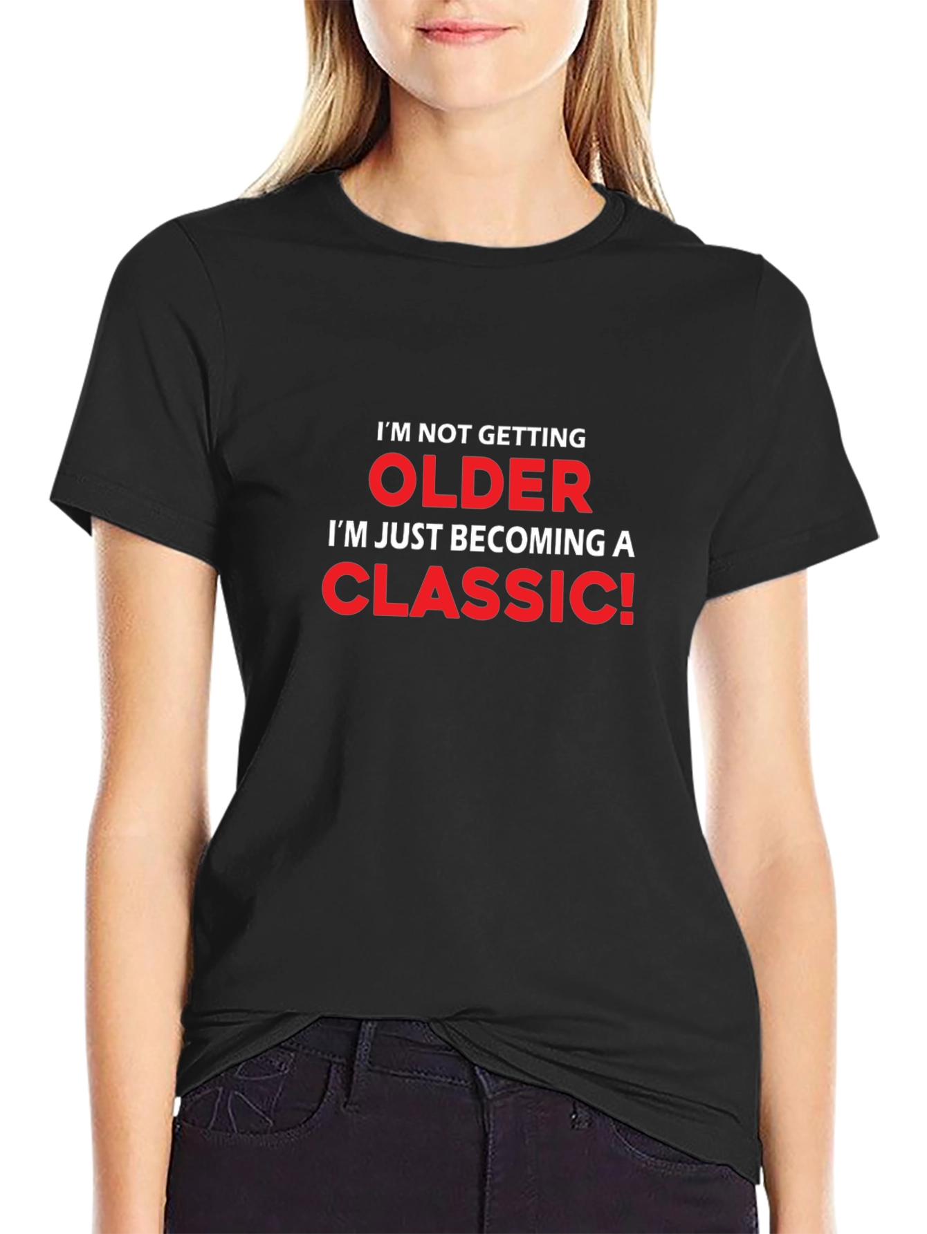 Becoming A Classic Black Graphic Tee