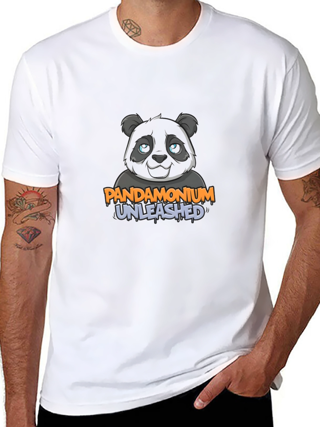 Panda Unleashed Graphic T-Shirt