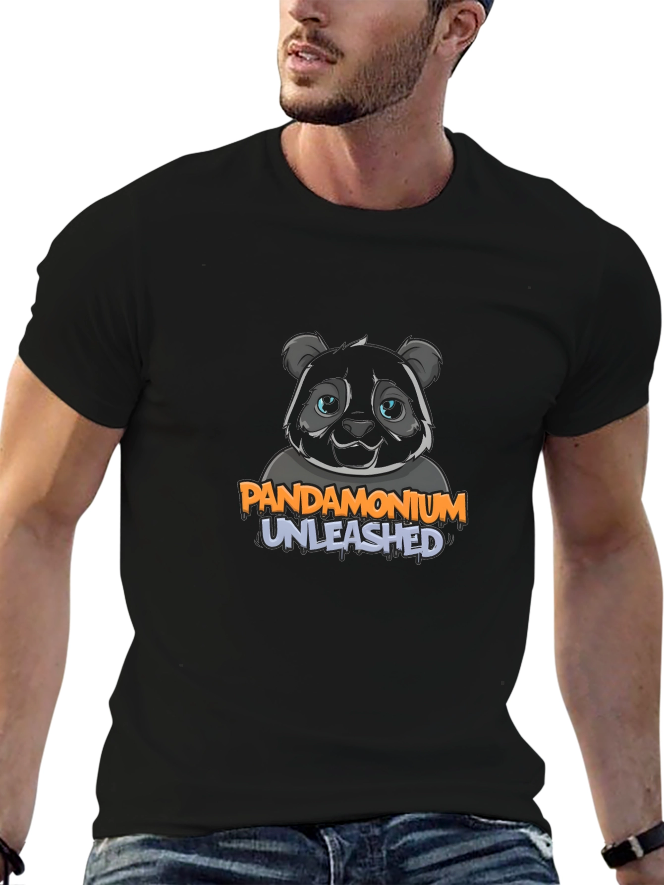Panda Unleashed Graphic T-Shirt
