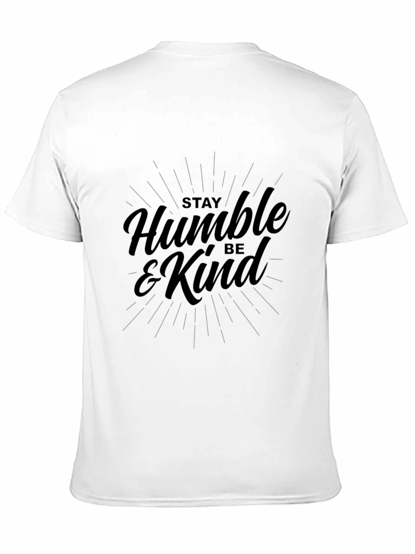 Stay Humble & Kind Black Graphic Tee