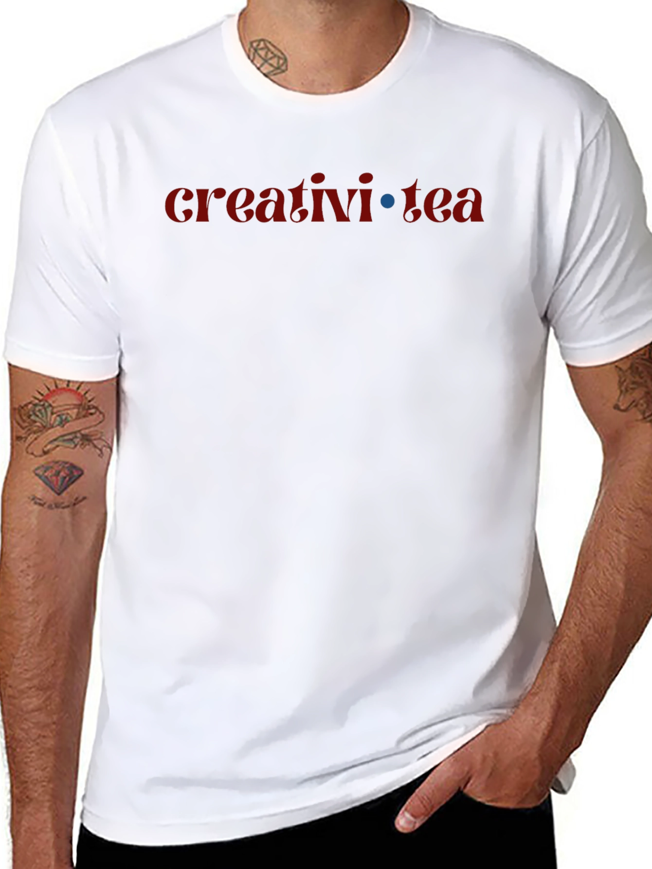 Creative Tea Black T-Shirt