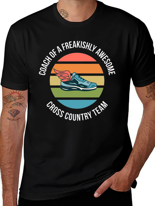 Coach of a Freakishly Awesome Cross Country Team T-Shirt