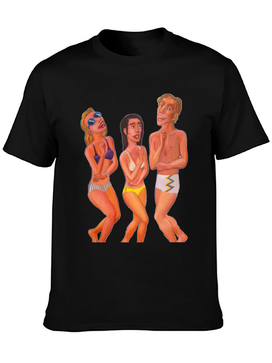 Cartoon Beach T-Shirt