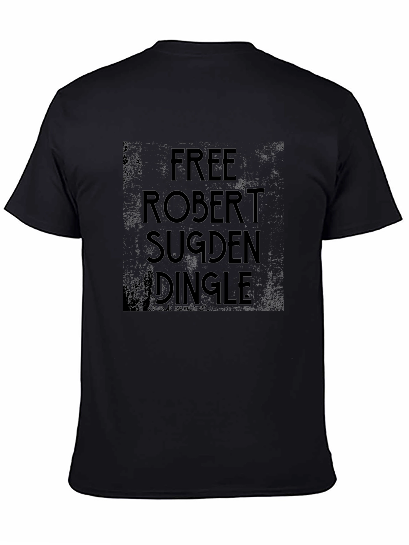Free Robert Sugden Dingle Black T-Shirt