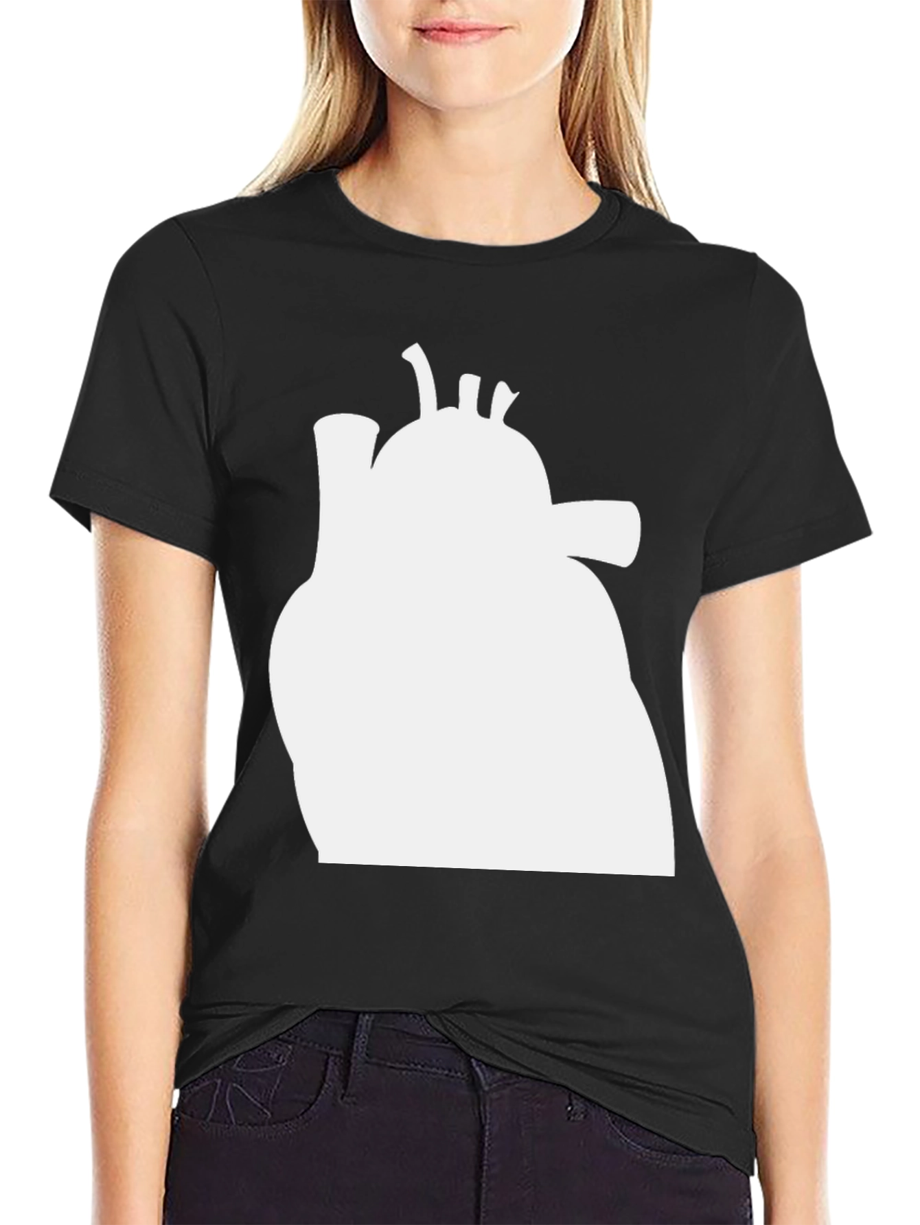 Anatomical Heart Graphic Tee - Stylish & Unique Design