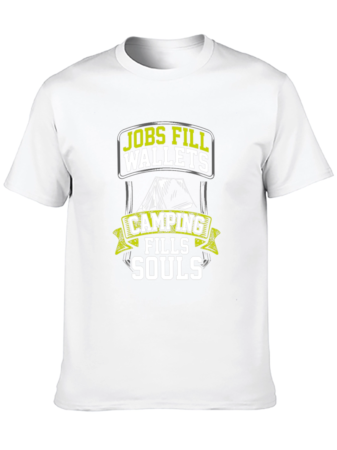 Camping Fills Souls T-Shirt - Outdoor Adventure Tee