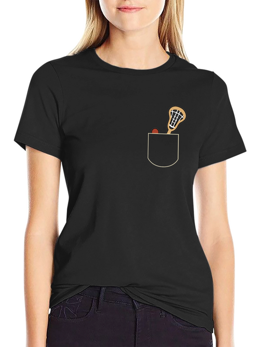 Lacrosse Pocket Graphic Tee - Cool Casual Style