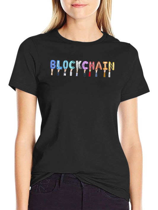 Blockchain Balloon T-Shirt - Crypto Enthusiast Apparel
