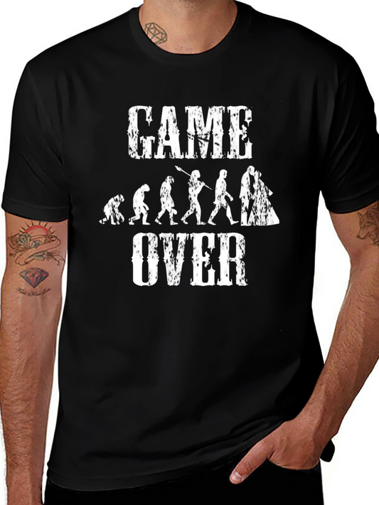 Game Over Evolution T-Shirt - Gamer Tee