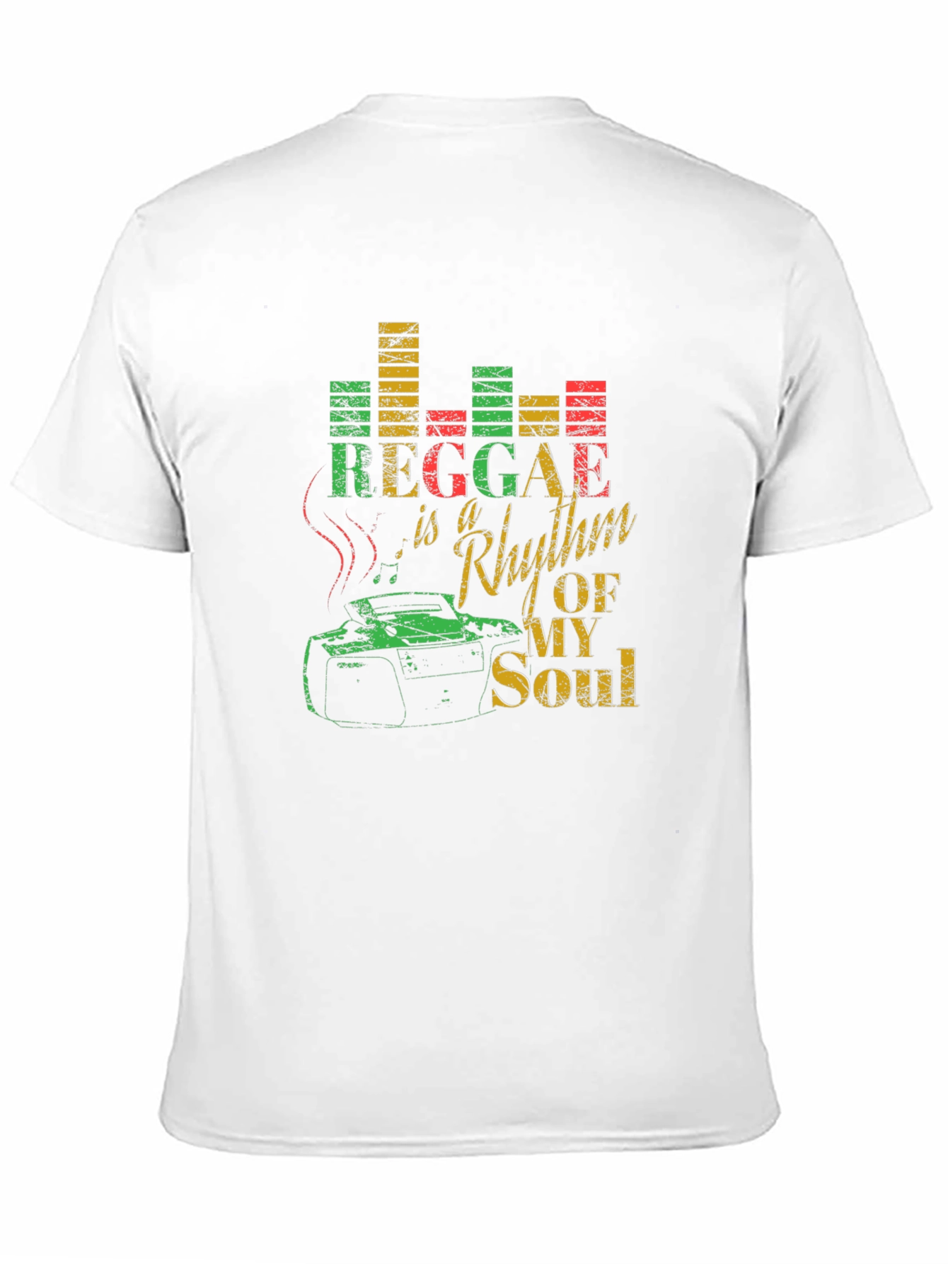 Reggae Rhythm T-Shirt: Music Lovers Tee