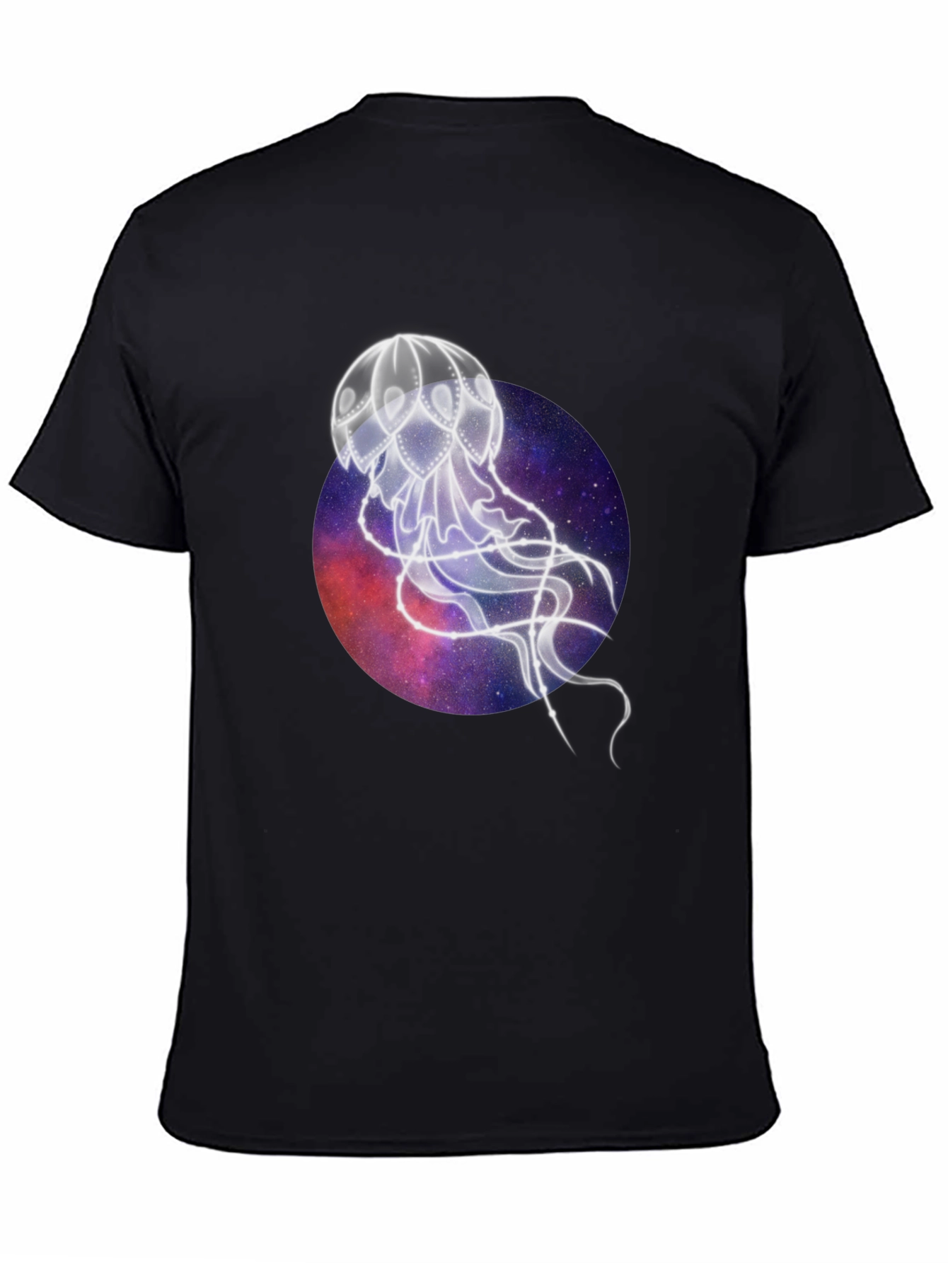 Cosmic Jellyfish Black T-Shirt