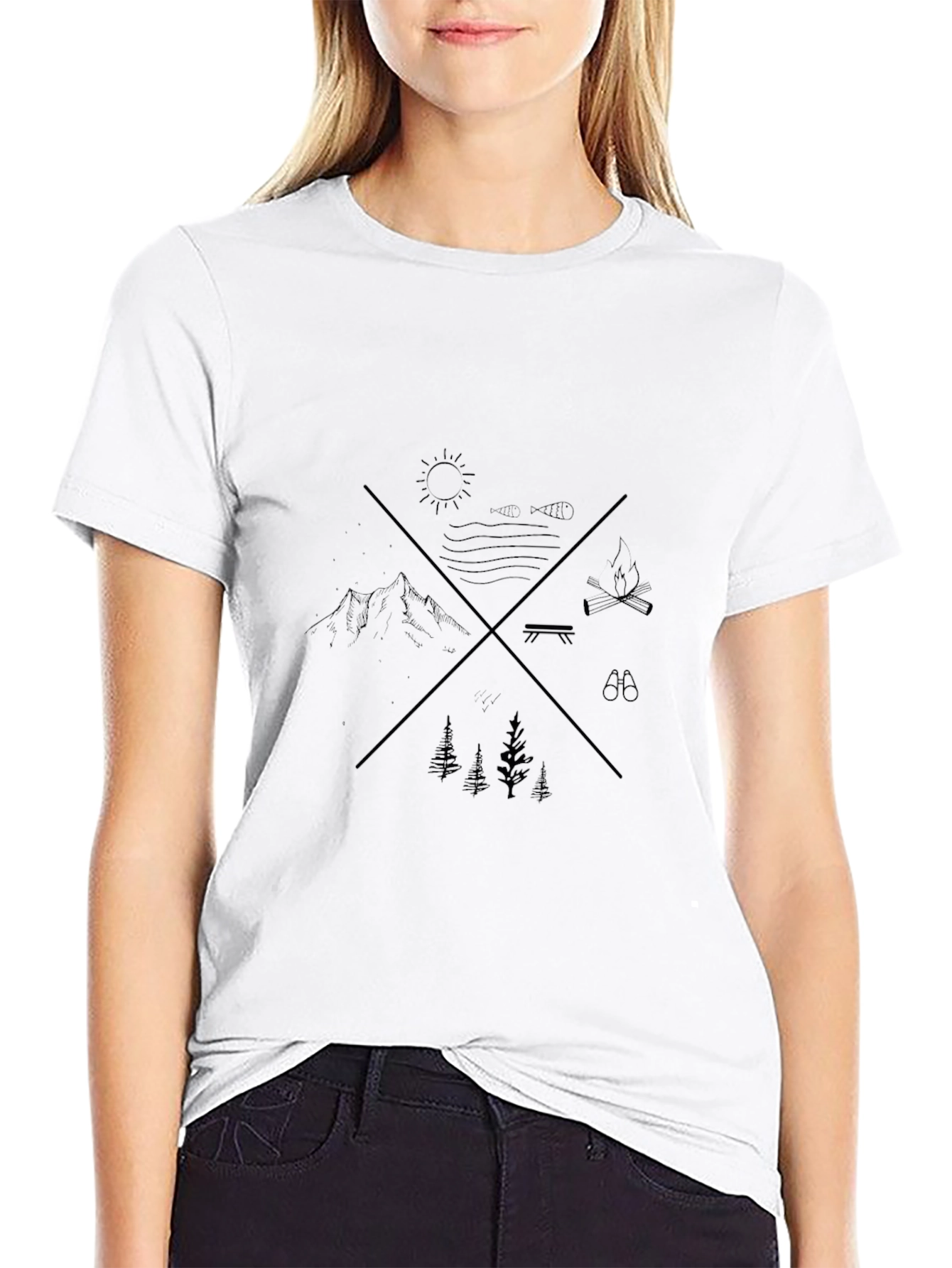 Outdoor Adventure Graphic Tee - Nature Lover T-Shirt
