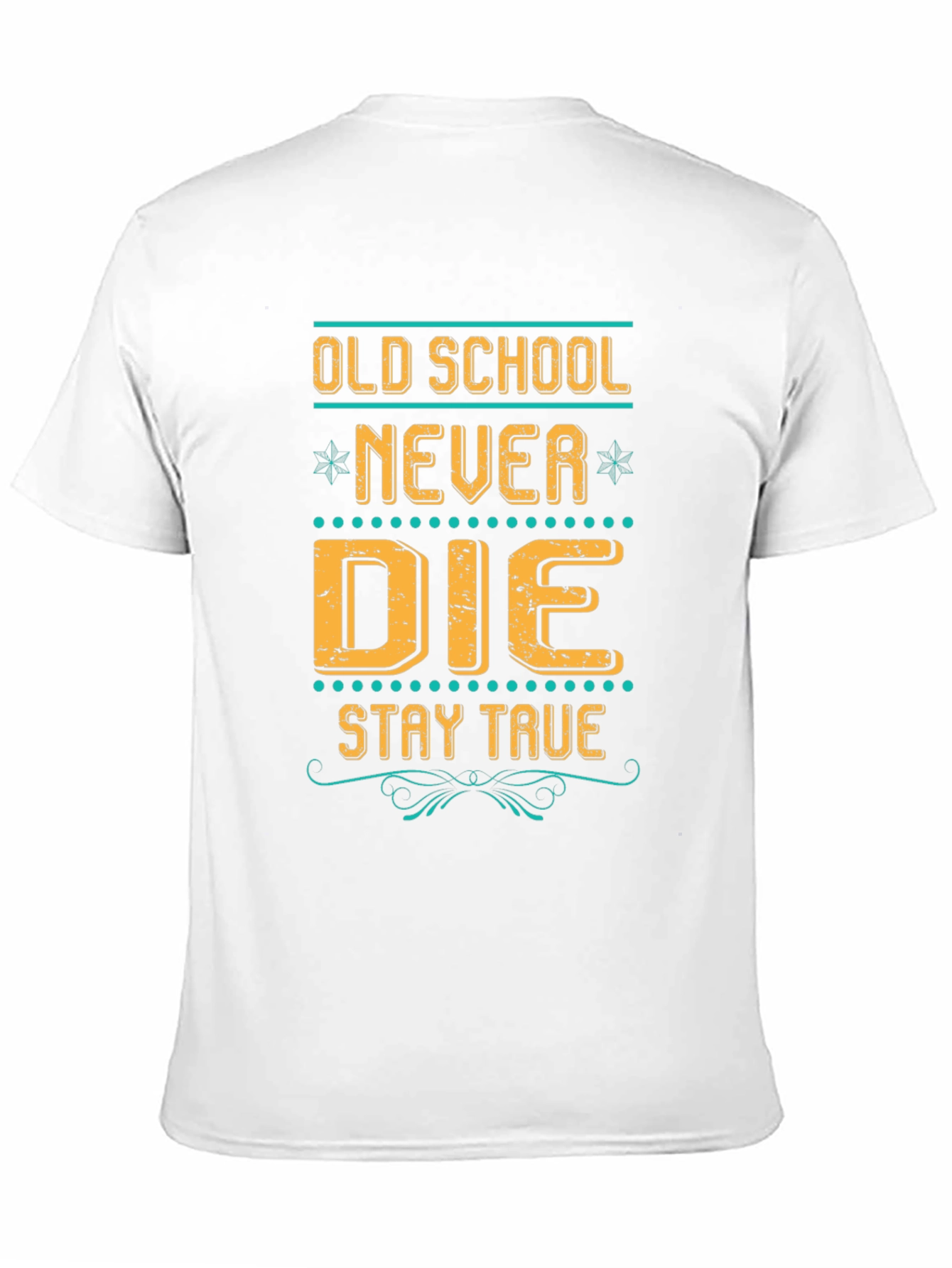 Old School Never Die Graphic T-Shirt