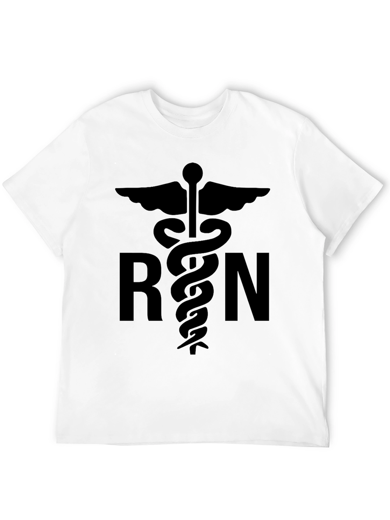 RN Caduceus T-Shirt - Registered Nurse Appreciation Tee