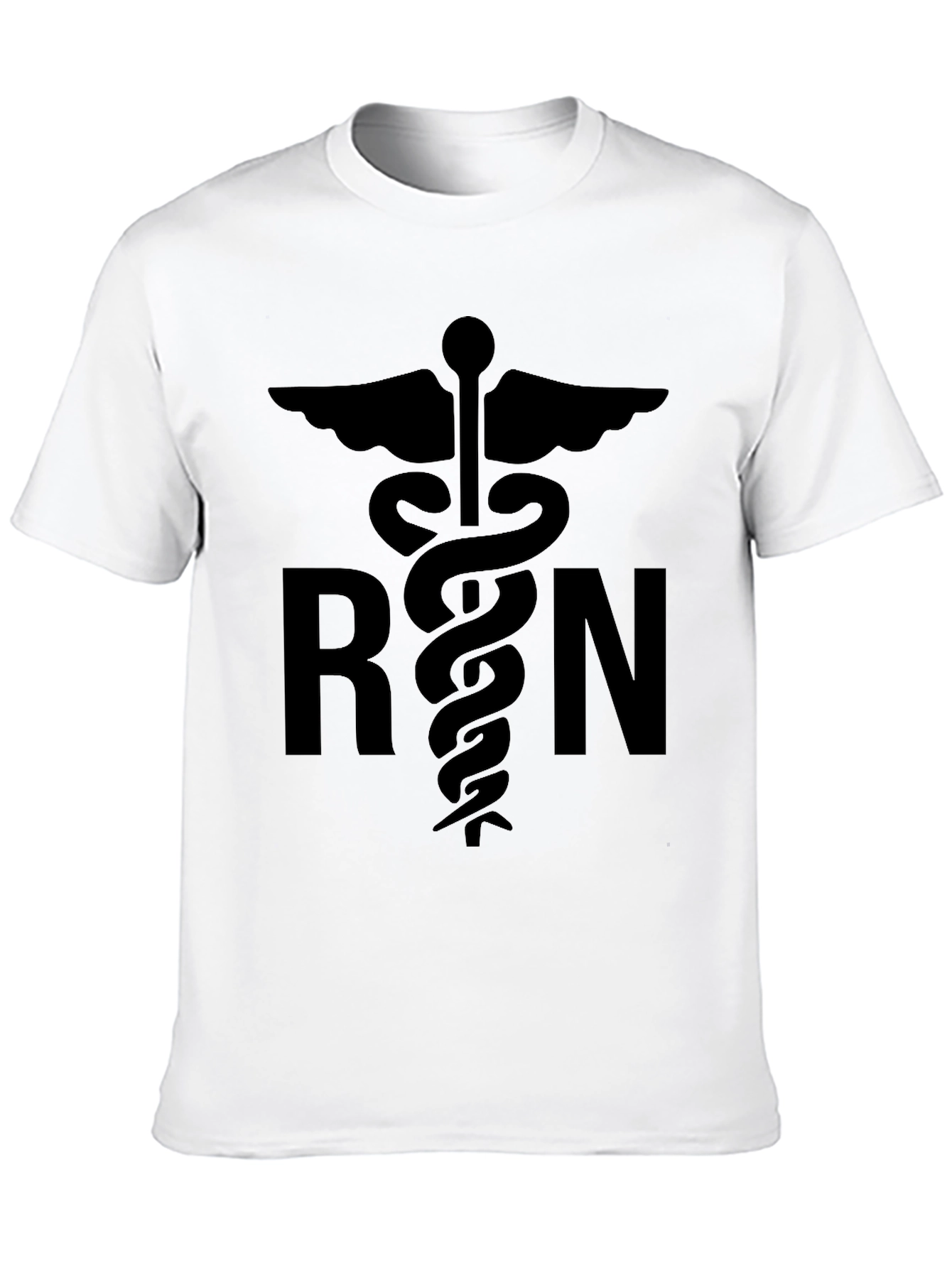 RN Caduceus T-Shirt - Registered Nurse Appreciation Tee