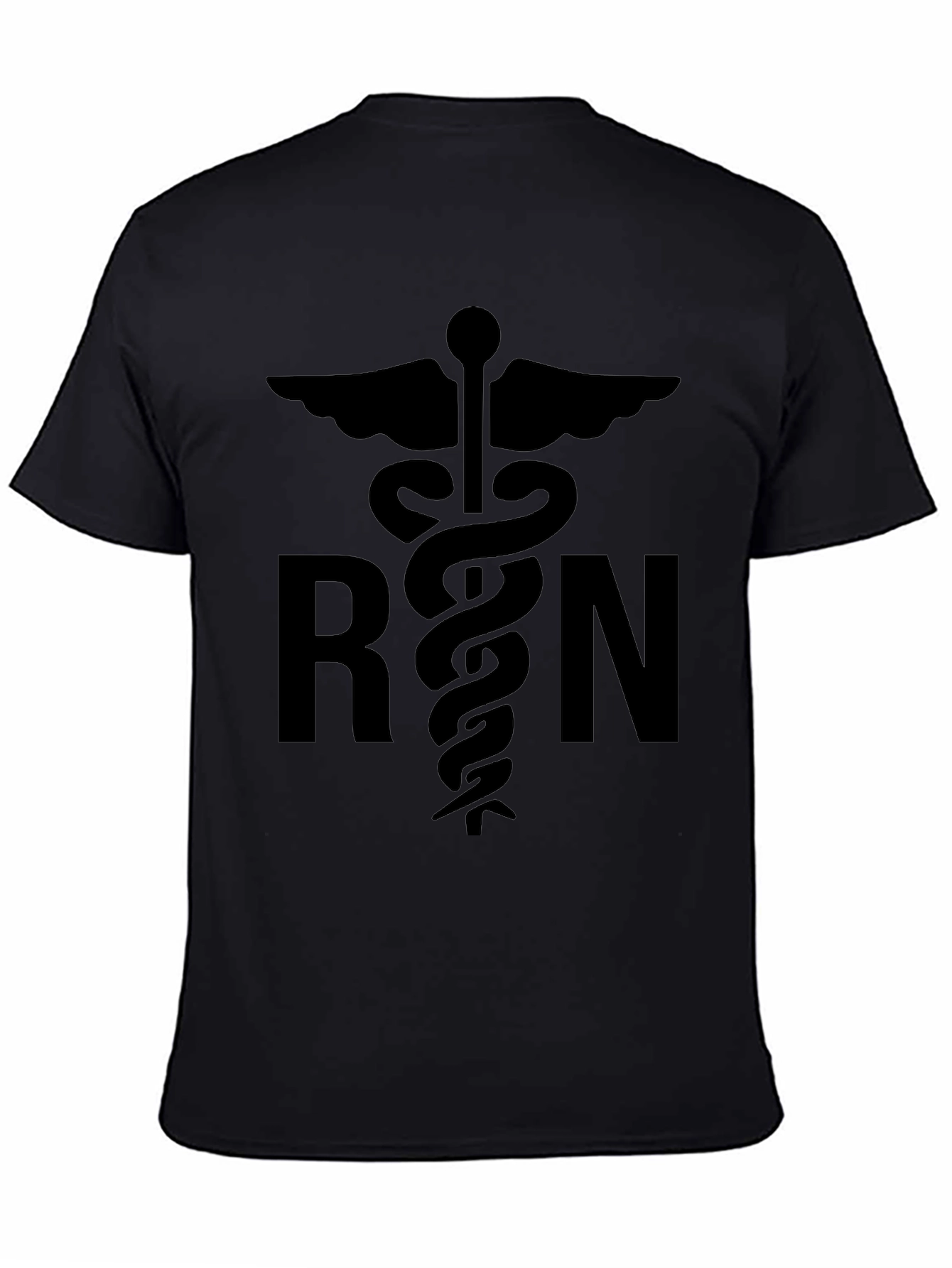 RN Caduceus T-Shirt - Registered Nurse Appreciation Tee