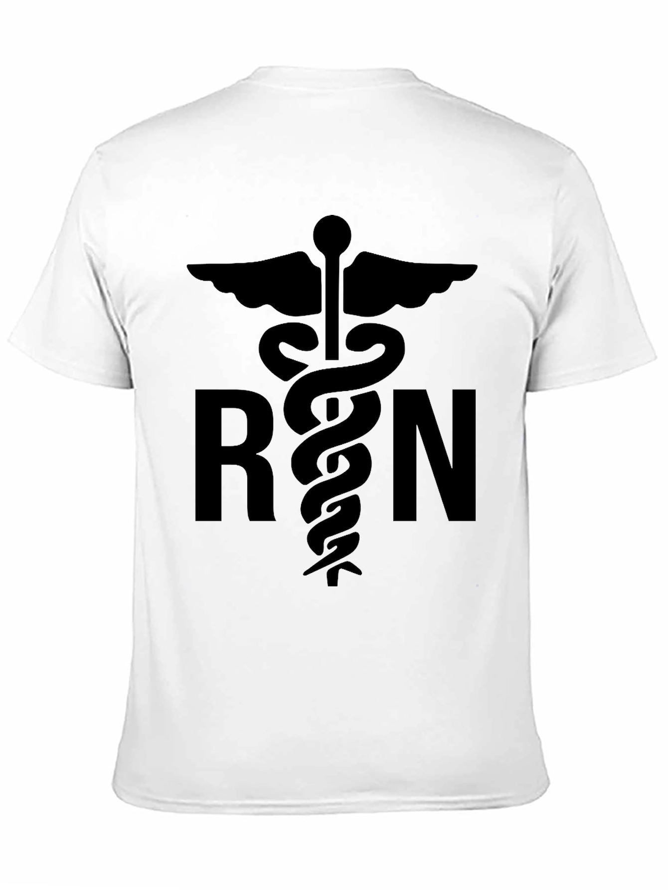 RN Caduceus T-Shirt - Registered Nurse Appreciation Tee