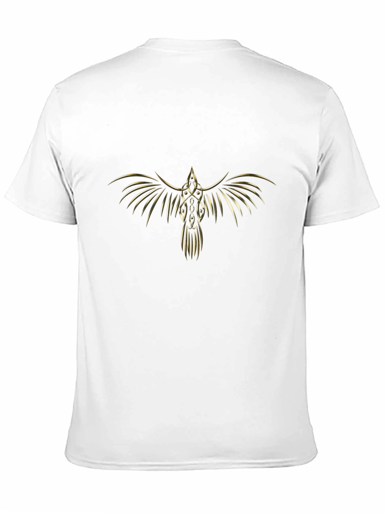 Raven Graphic T-Shirt - Stylish Black Tee