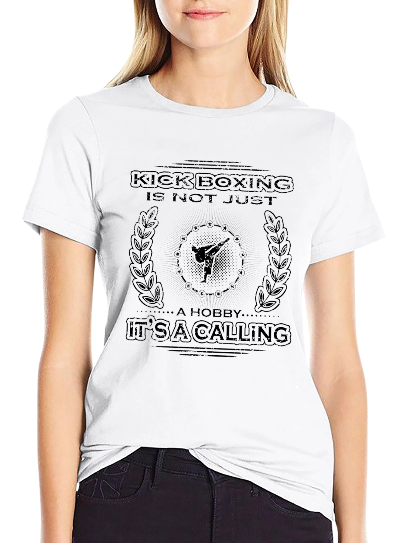 Kickboxing Calling Graphic Tee - Martial Arts T-Shirt