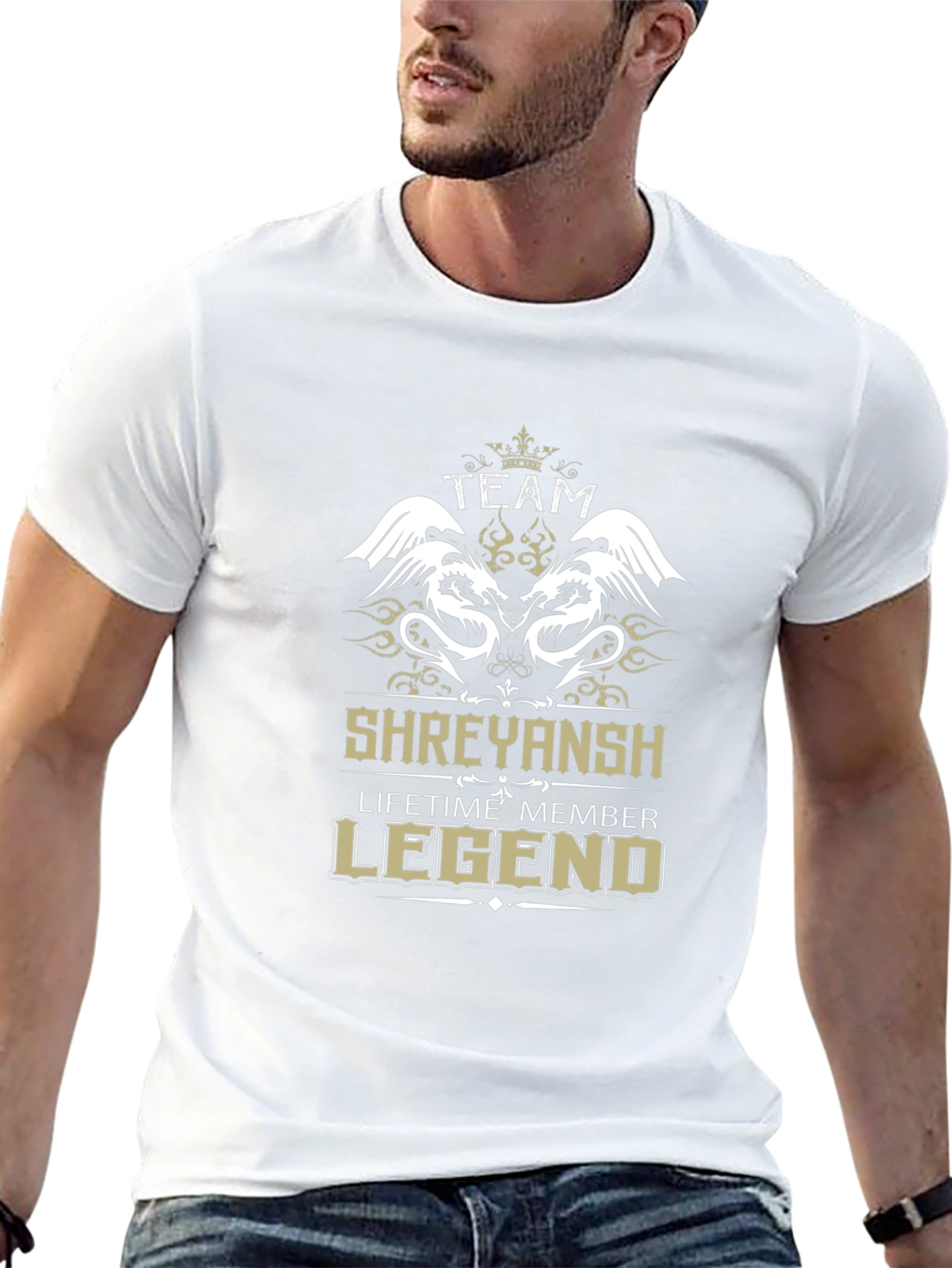 Team Shreyansh Legend Graphic T-Shirt